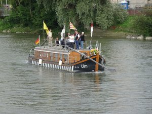 The Danube party boat