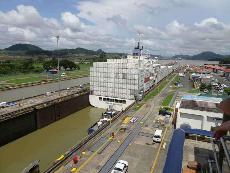 Miraflores Panama Canal lock