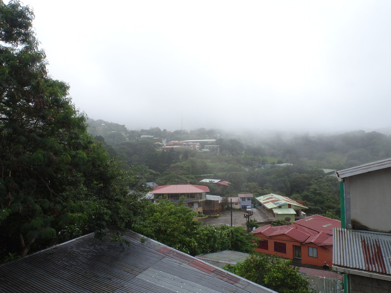 Best view we had in 3 days in Monteverde