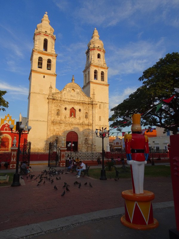 Campeche town square