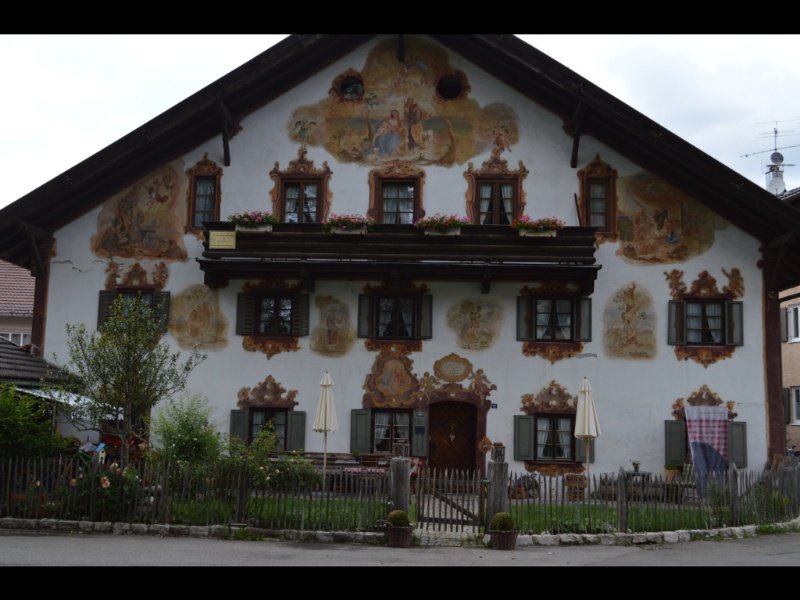 House Mural in Oberammergau 