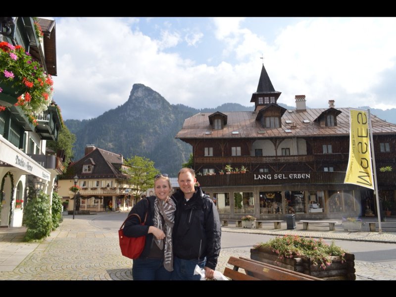 Oberammergau with a view