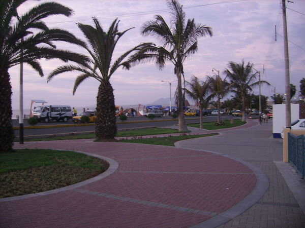 Huanchaco in the evening