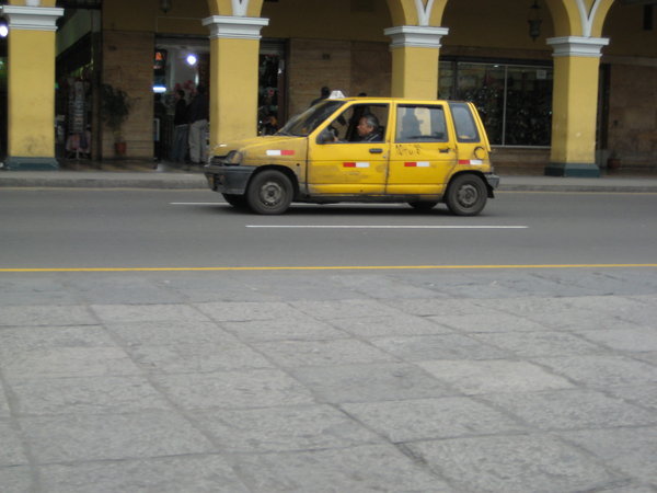 Taxi, Lima