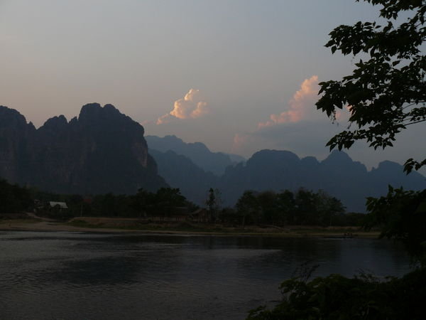 Vang Vieng - View from room