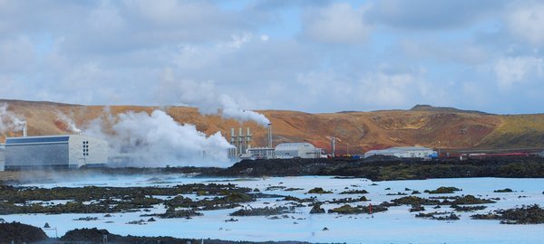 Geothermal Powerplant near Reykjavik
