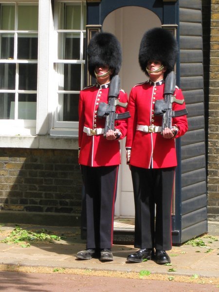 Guarding St. James Palace