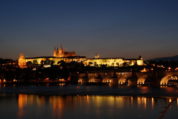 Prague Castle at Night