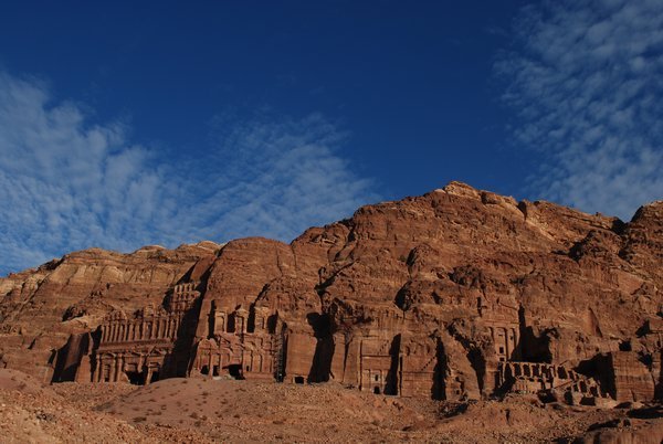 The many carvings of Petra.