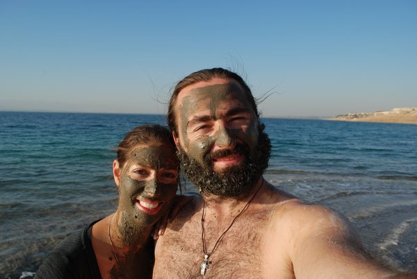 Dead Sea mud treatment