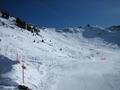 came down the piste from the top to the left, it was textbook
