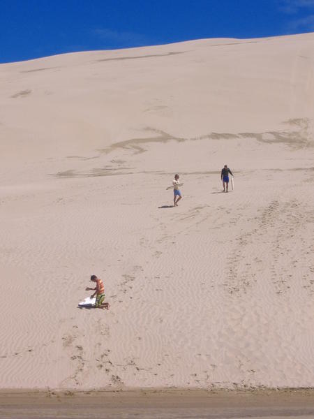 Sand dunes!