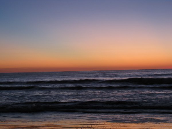 Sunrise in Cabo Polonio