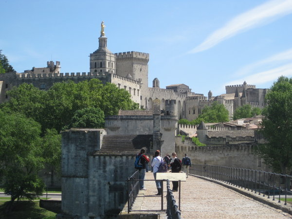 The Pope's Palace in Avignon