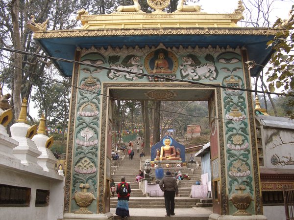 Gateway to Swayambhu