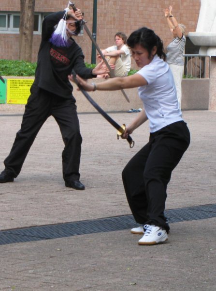 Sword practice 2