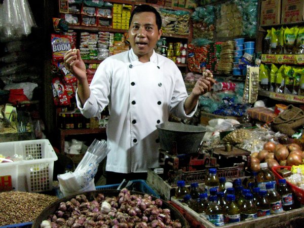 Chef Nyoman and root flavorings