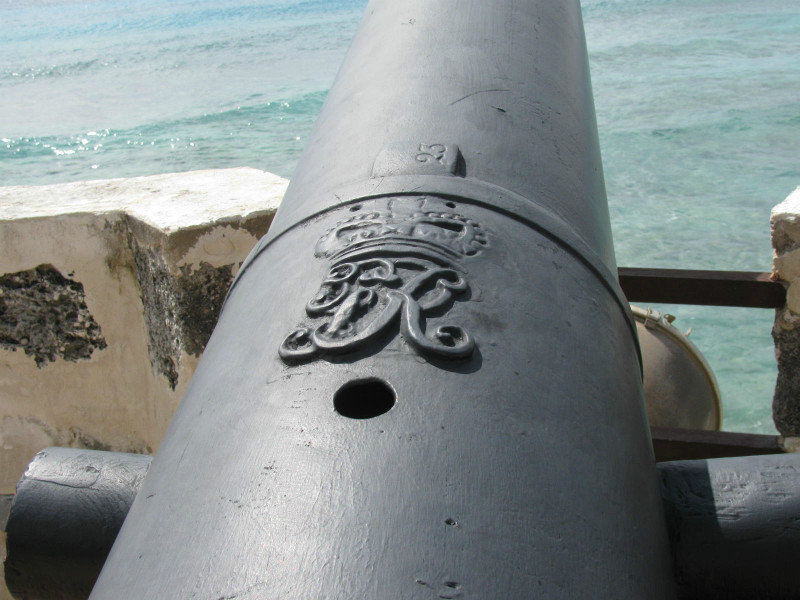 Charles Fort cannon 