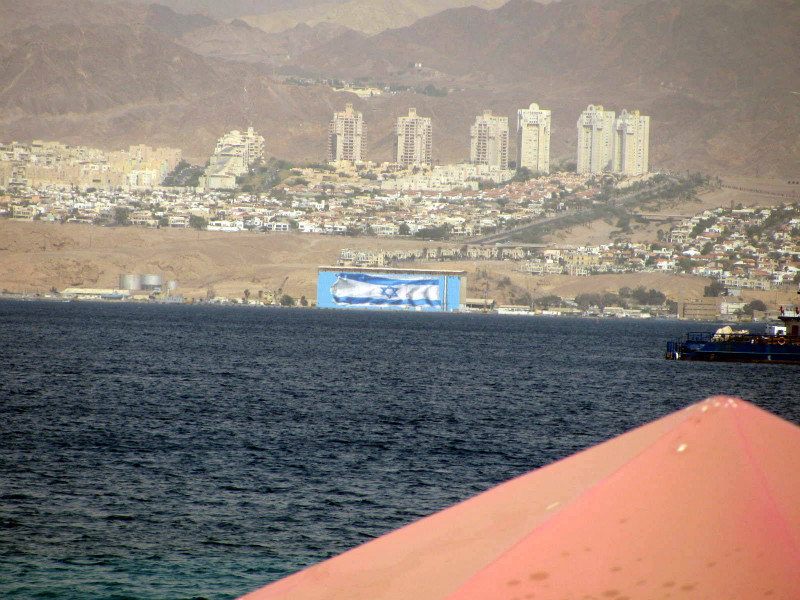 Eilat across the Red Sea