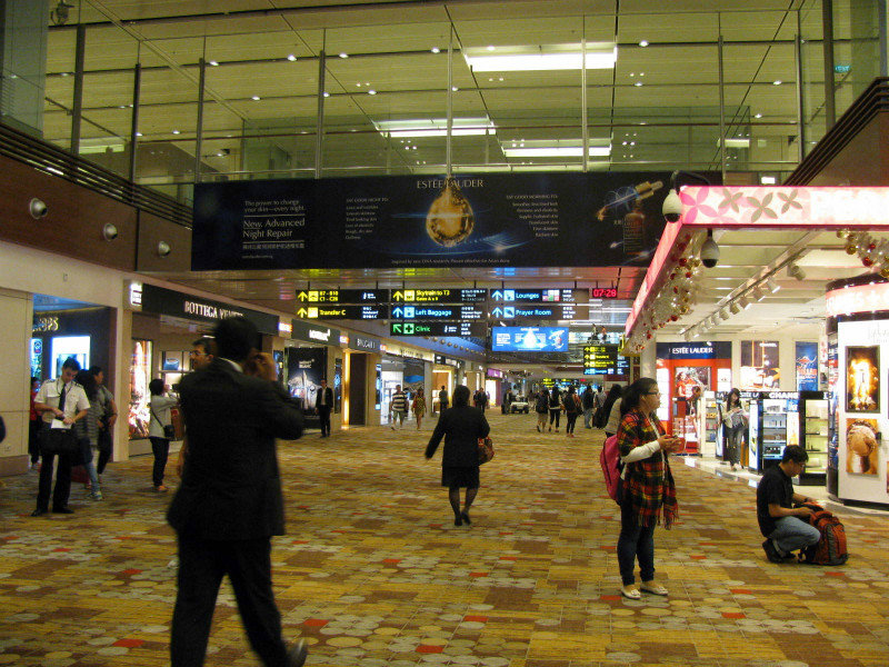 Changi concourse