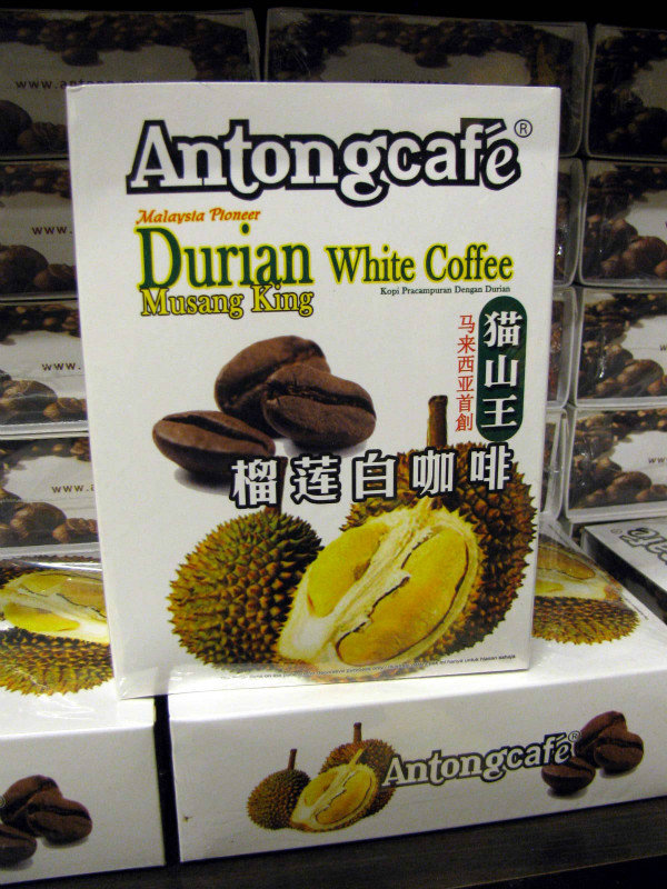 durian white coffee