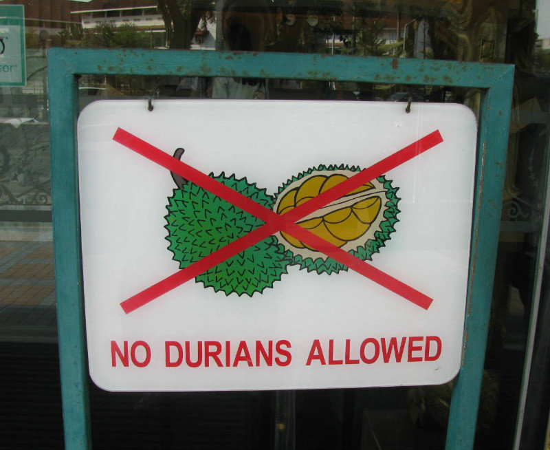 No durian