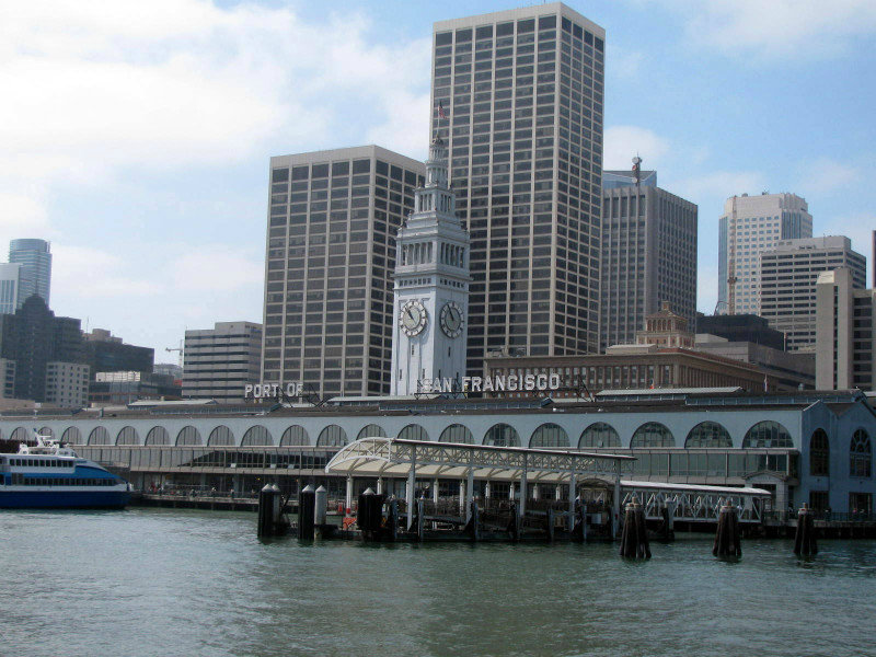 Ferry Building from water