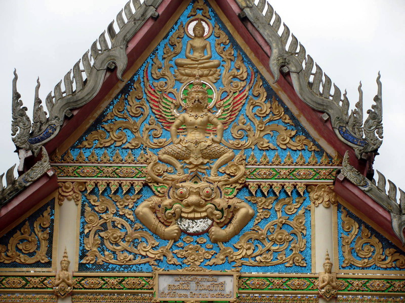 detail of temple building
