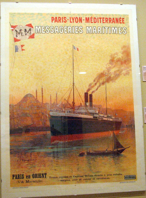 steamship poster