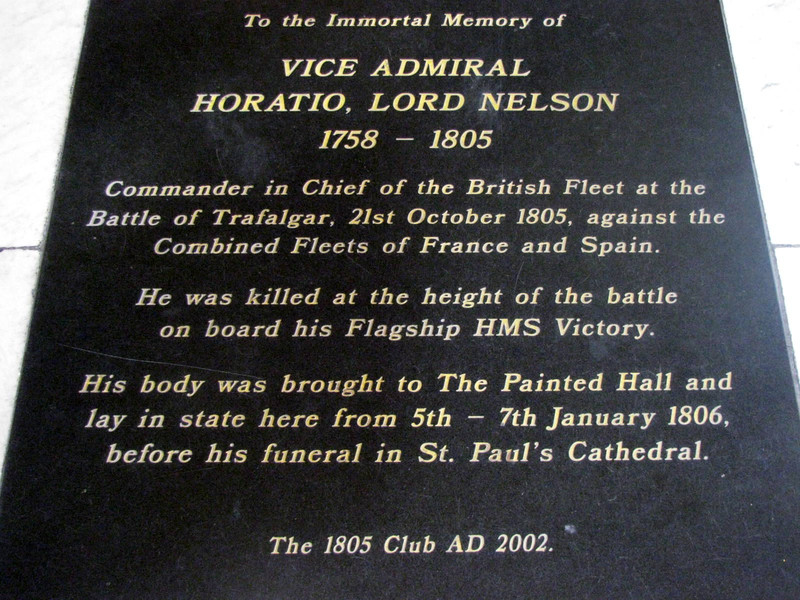 Nelson plaque