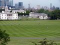 the lawn in front of the Royal Observatory