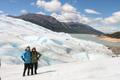Sara and Jill. . .on a Glacier