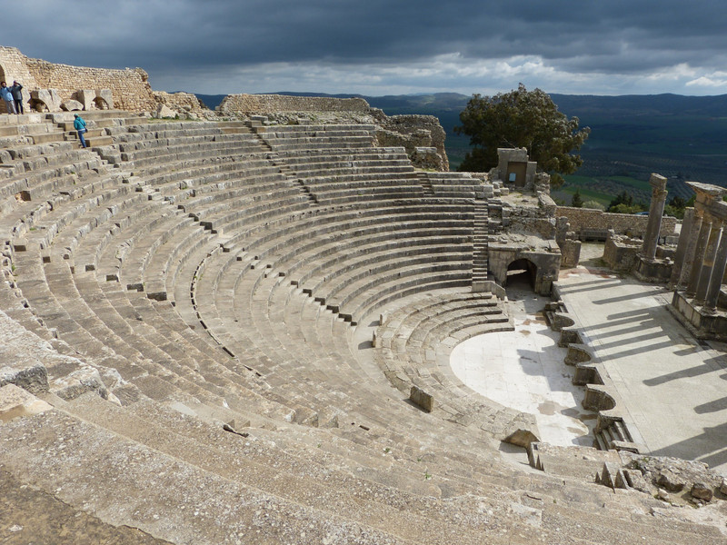 Dougga amphitheater