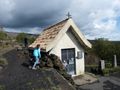 Chapel that "stopped" the lava that kept coming for 470+ days