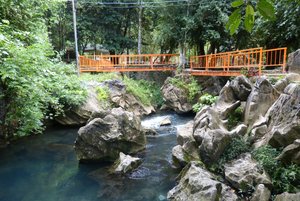Bridge near Tham Chang Cave