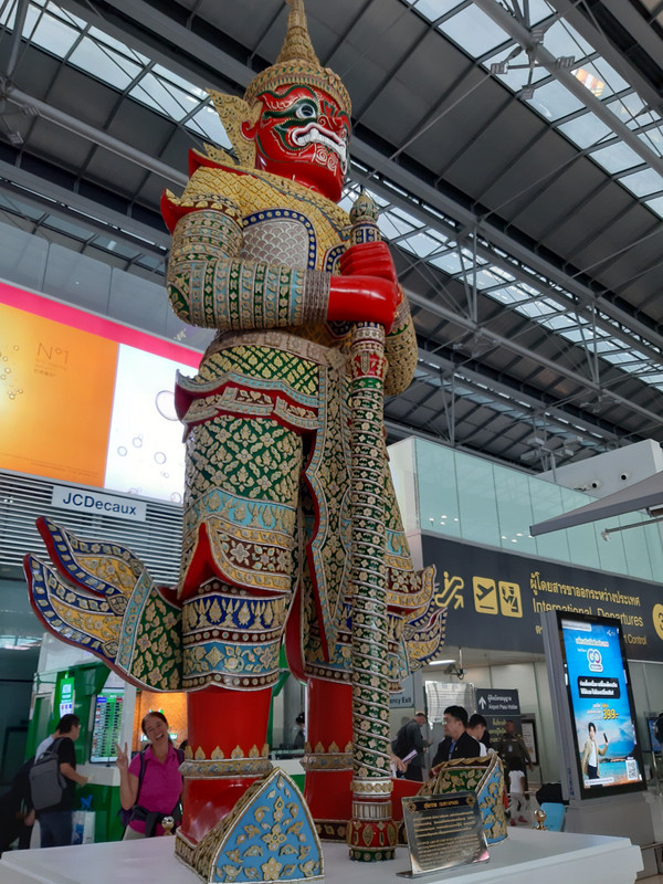 Airport Thai God Statue