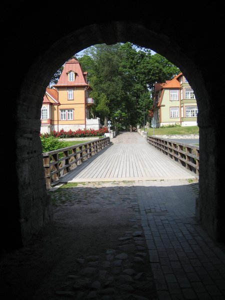 Exit from castle