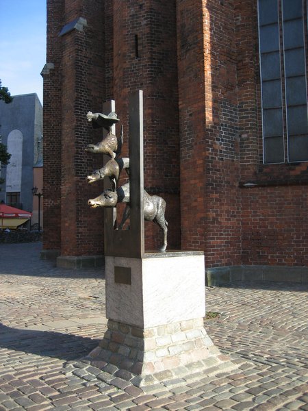 Sculpture donated by Bremen, Germany