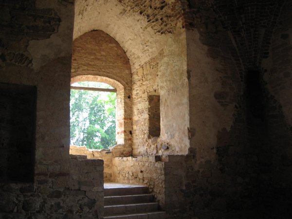 Inside castle