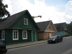 Wooden houses