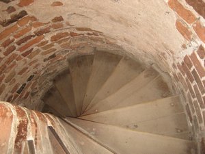 Stairs to tower