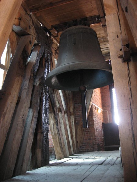 Bell in tower