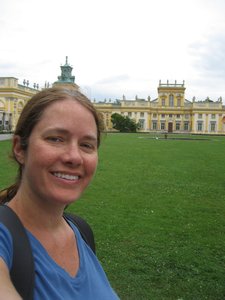 Me and the Wilanow Palace