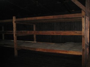 Beds where the victims slept
