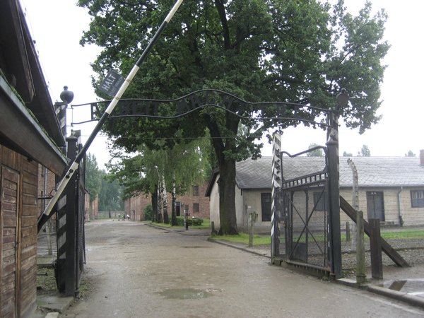 Entrance to the camp