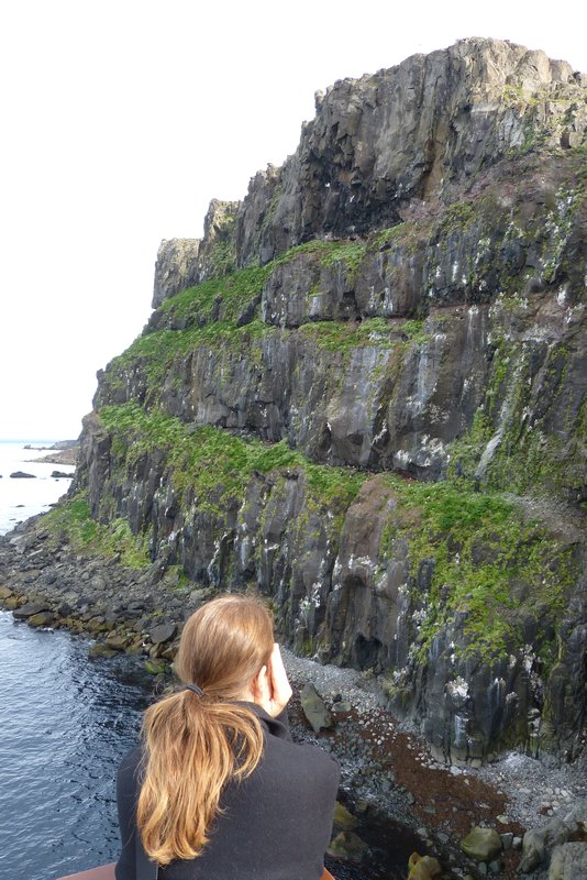 Loving  the cliffs