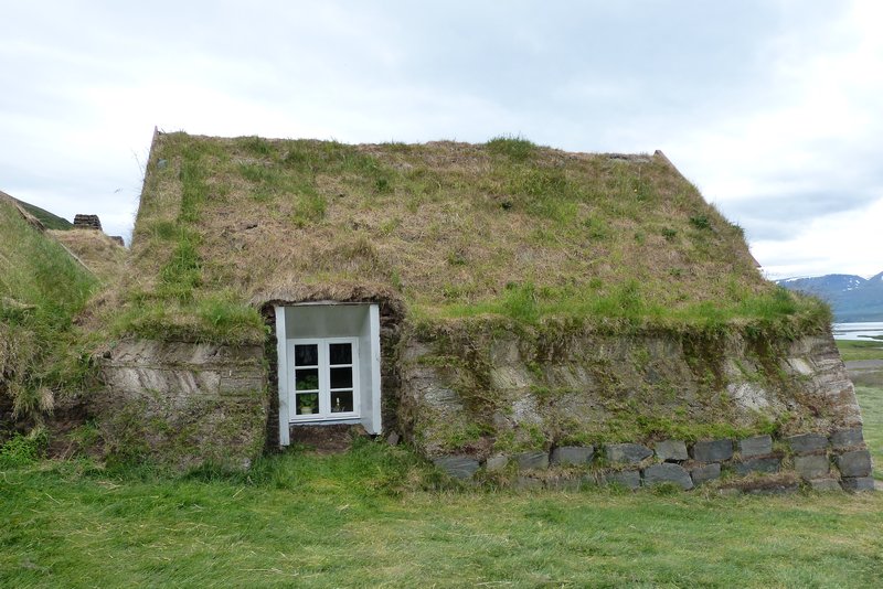 House preserved at Laufas