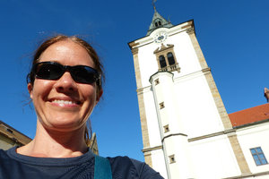 Me and Levoca town hall