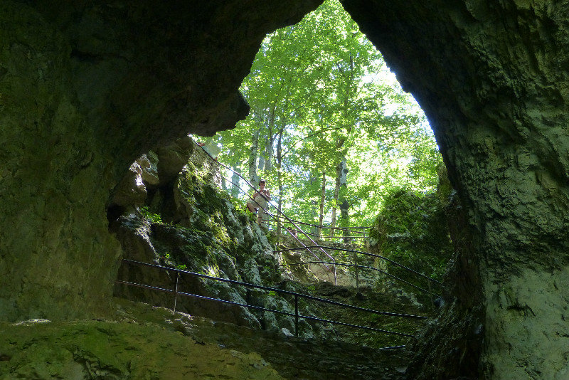 Cave near the lakes