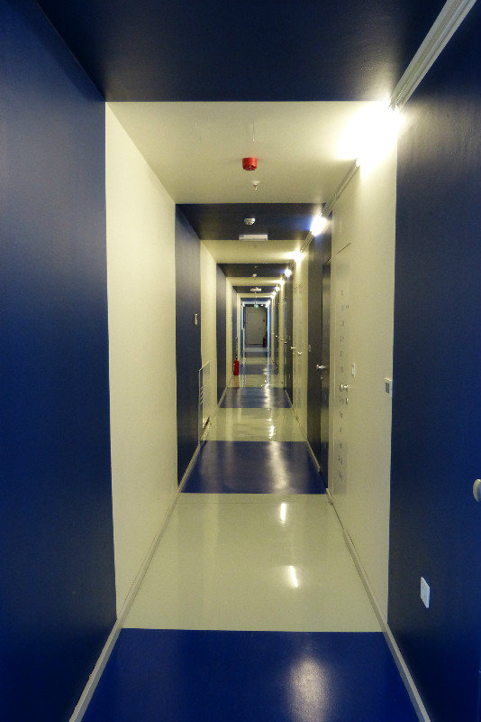 Hostel hallway